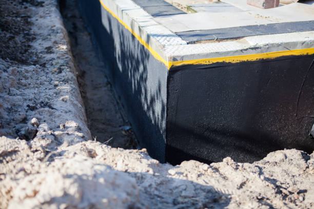 Residential Foundation Crack Repair installation at a Garrett, WA home by SJ Waterproofing Pros